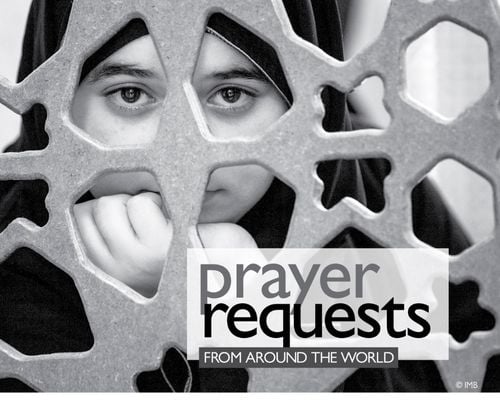 Prayer Calendar, December 2025 - May 2026